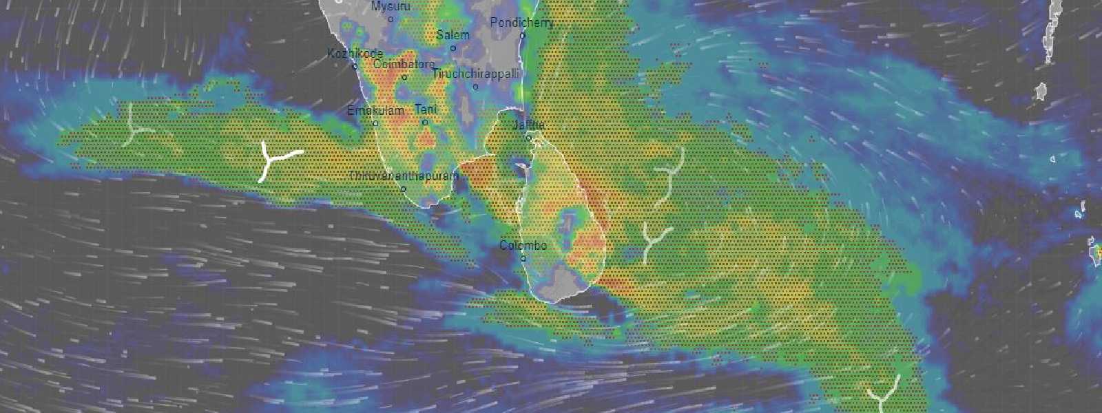 පළාත් රැසකට යළිත් ධාරාණිපාත වැසි....